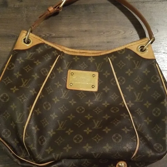 Louis Vuitton handbag purse LV Monogram Galliera PM - Picture 4 of 7